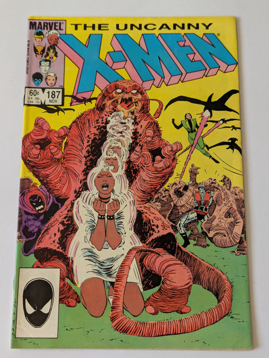 Uncanny X-Men #187 Marvel Comic Book