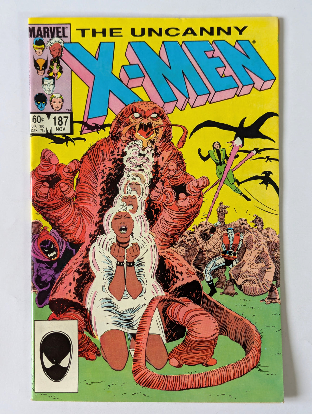 Uncanny X-Men #187 Marvel Comic Book