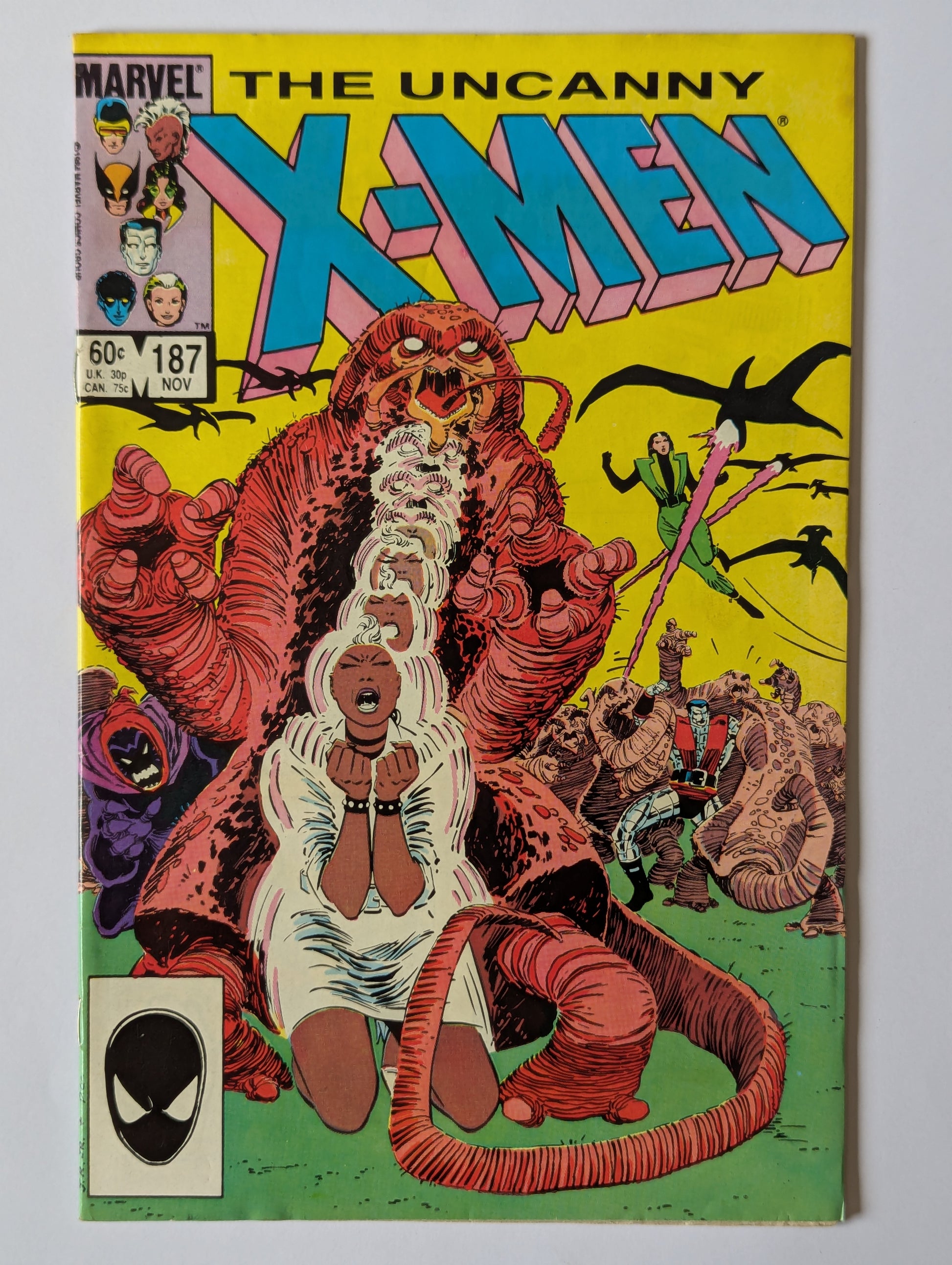 Uncanny X-Men #187 Marvel Comics