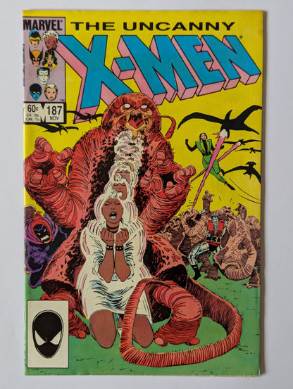 Uncanny X-Men #187 Marvel Comics