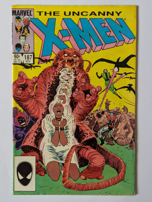 Uncanny X-Men #187 Marvel Comics