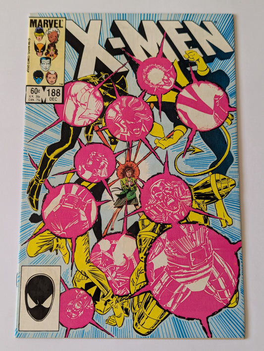 Uncanny X-Men #188 Marvel Comic Book