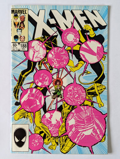 Uncanny X-Men #188 Marvel Comic Book