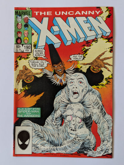 Uncanny X-Men #190 Marvel Comic Book