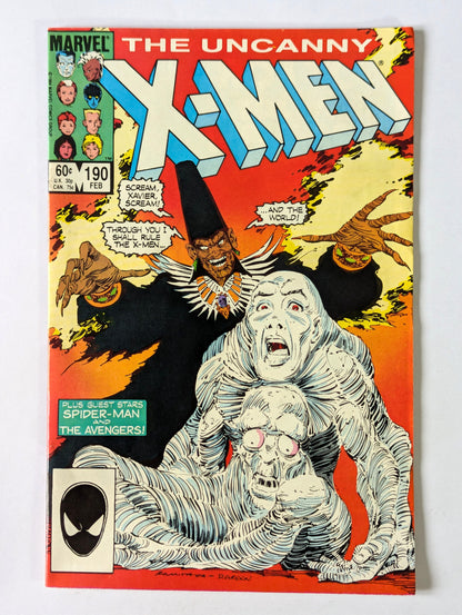 Uncanny X-Men #190 Marvel Comic Book