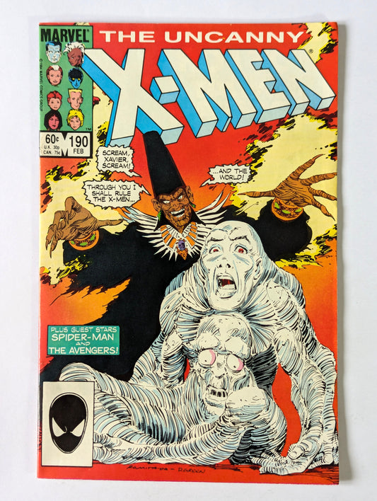 Uncanny X-Men #190 Marvel Comic Book