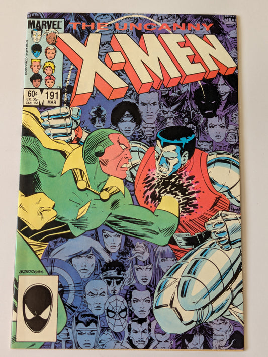 Uncanny X-Men #191 Marvel Comic Book