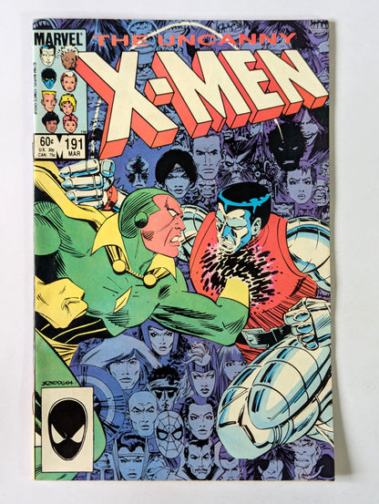 Uncanny X-Men #191 Marvel Comic Book