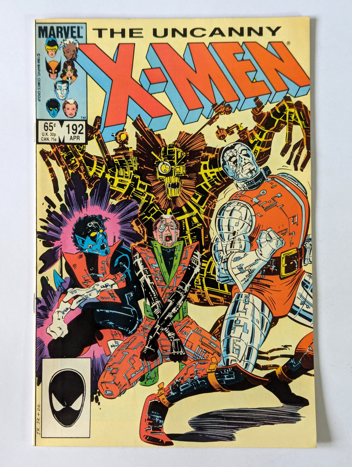 Uncanny X-Men #192 Marvel Comic Book