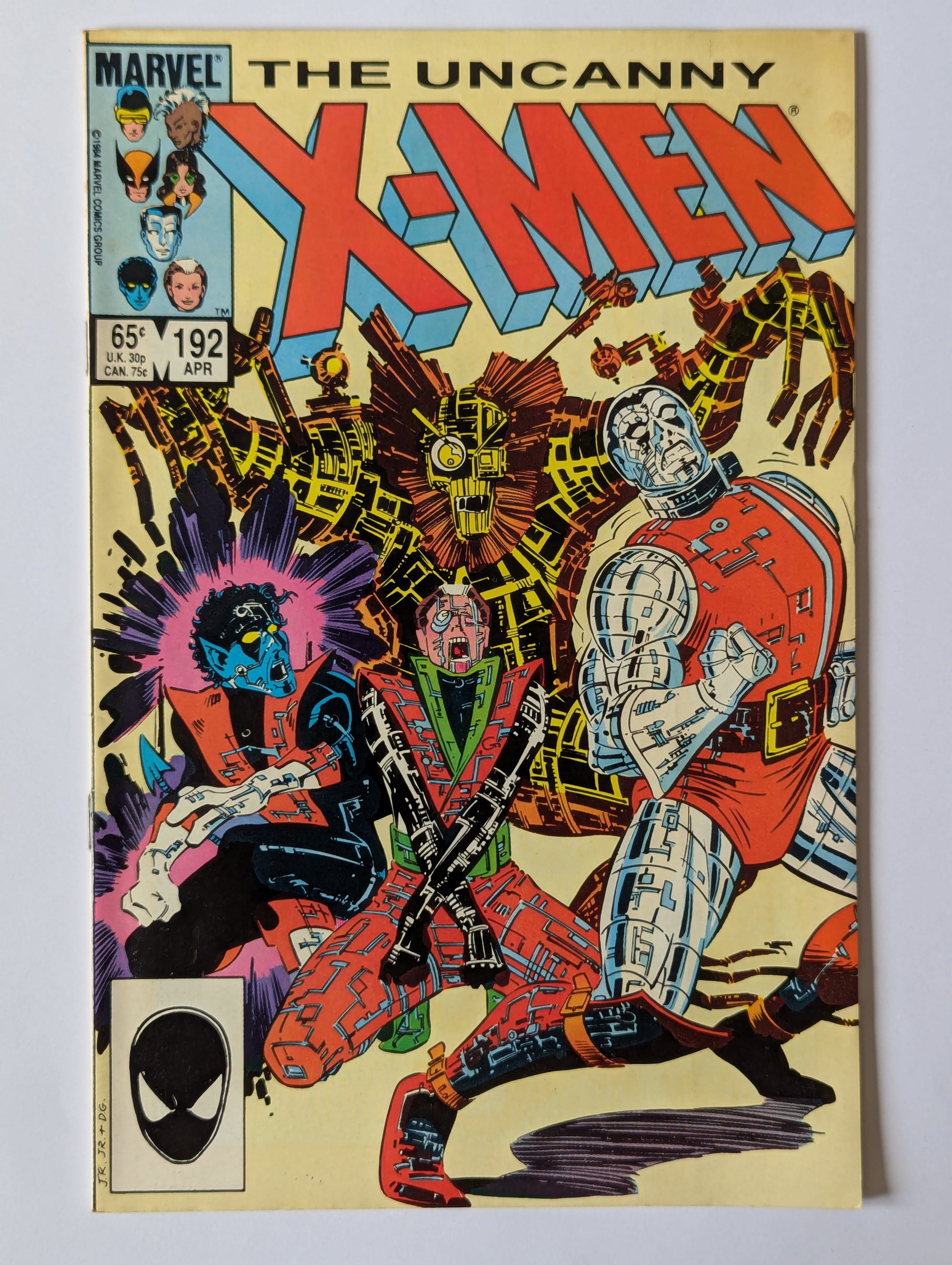 Uncanny X-Men #192 Marvel Comics