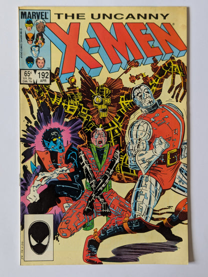 Uncanny X-Men #192 Marvel Comics