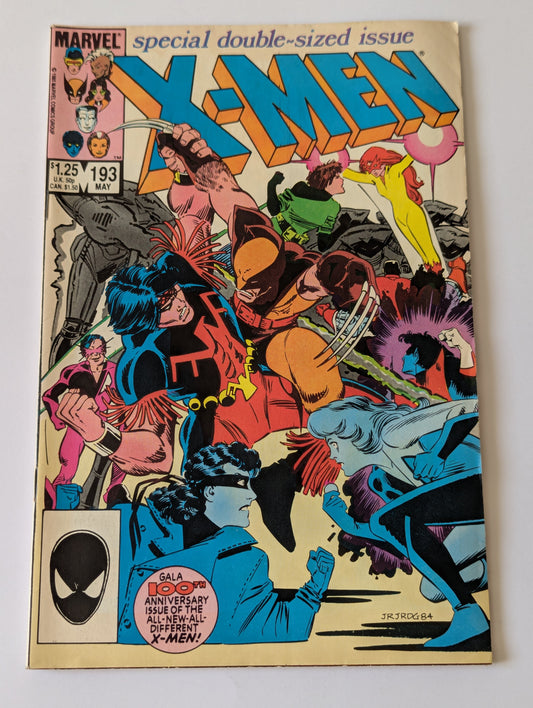 Uncanny X-Men #193 Marvel Comic Book