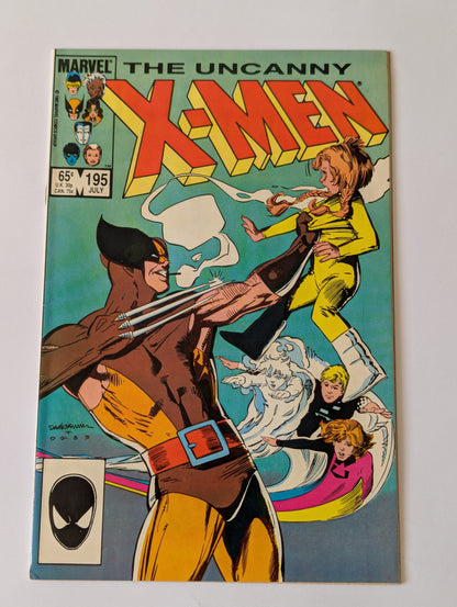 Uncanny X-Men #195 Marvel Comic Book