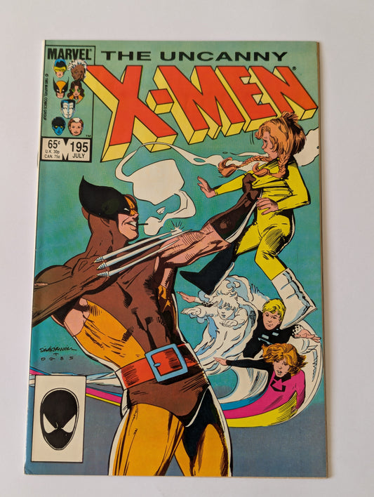 Uncanny X-Men #195 Marvel Comic Book