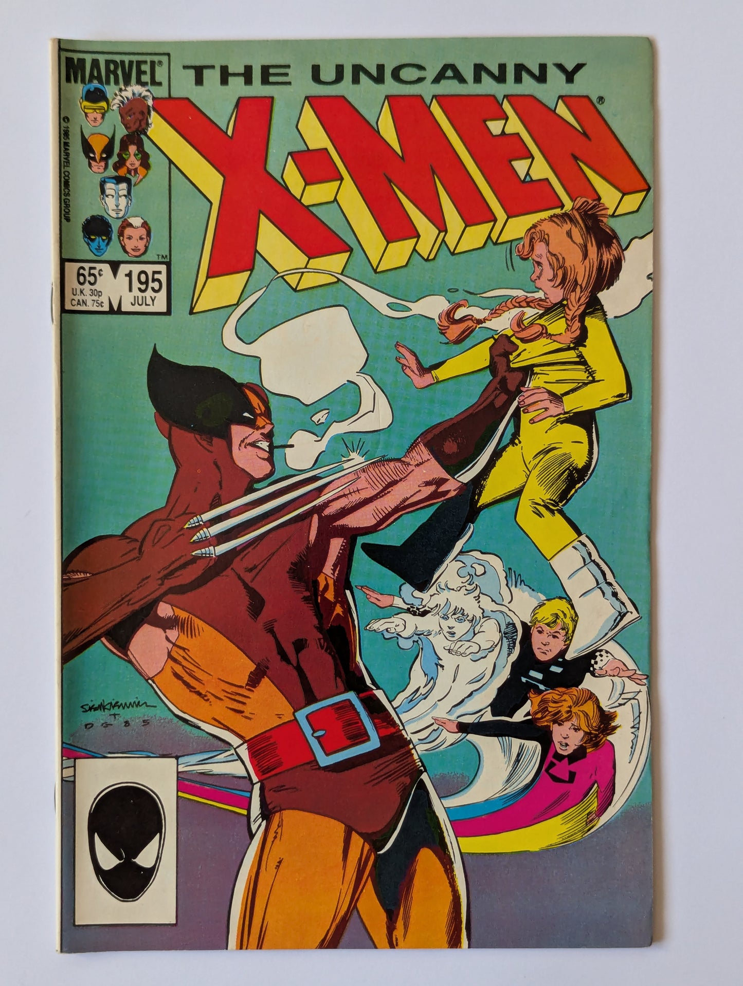 Uncanny X-Men #195 Marvel Comic Book