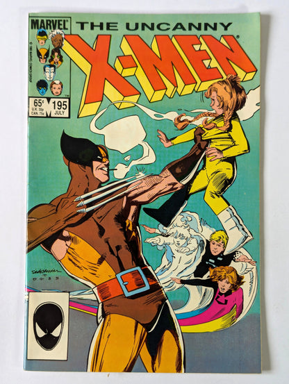 Uncanny X-Men #195 Marvel Comic Book