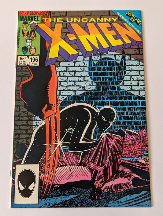 Uncanny X-Men #196 Marvel Comic Book