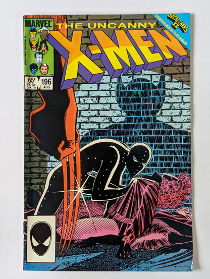 Uncanny X-Men #196 Marvel Comic Book