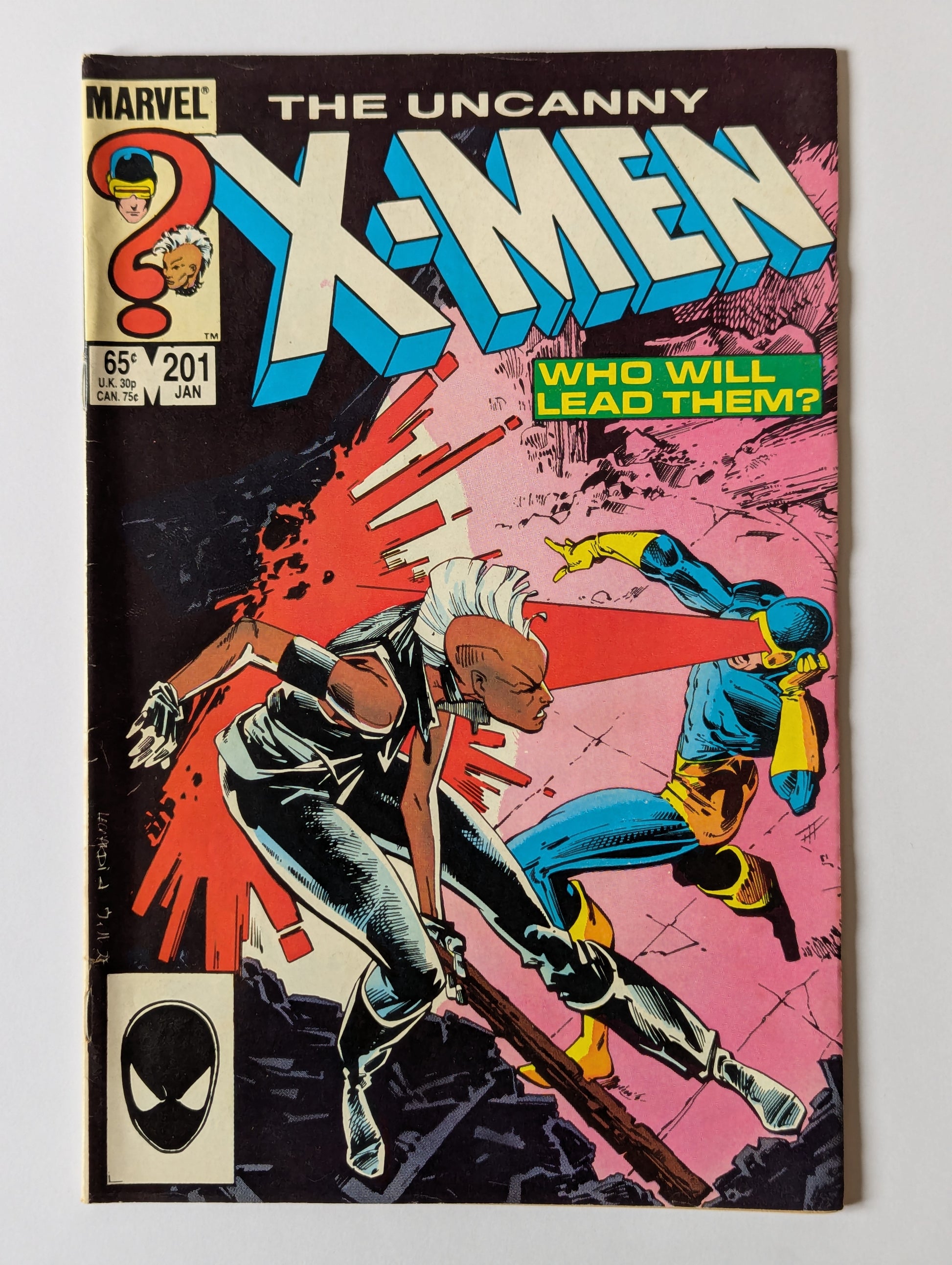 Uncanny X-Men #201 Marvel Comic Book
