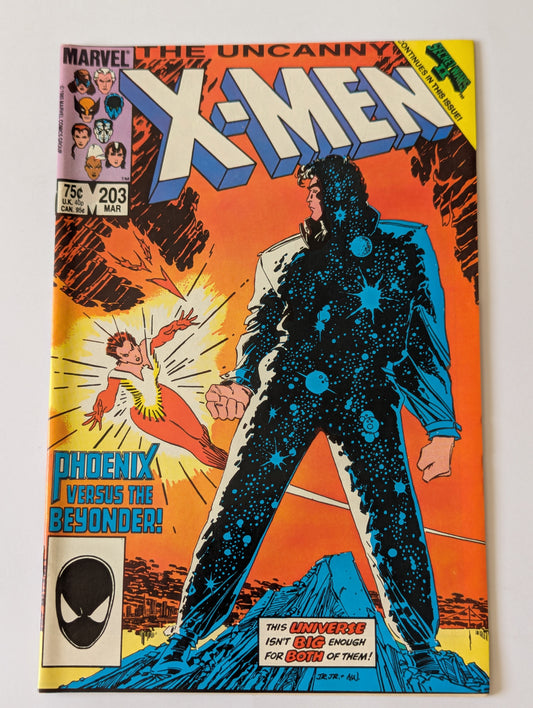 Uncanny X-Men #203 Marvel Comic Book