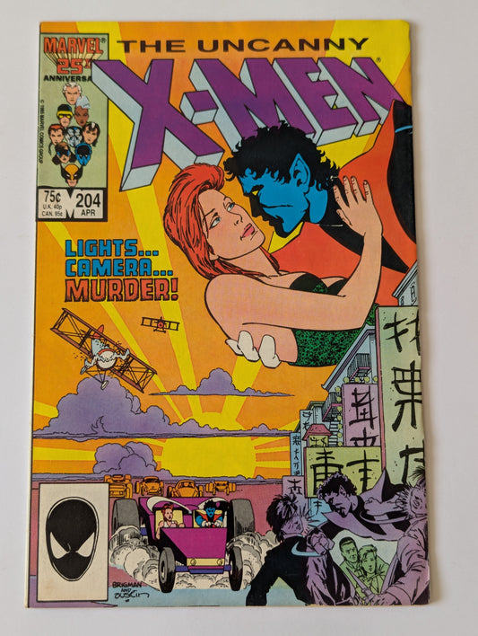 Uncanny X-Men #204 Marvel Comic Book