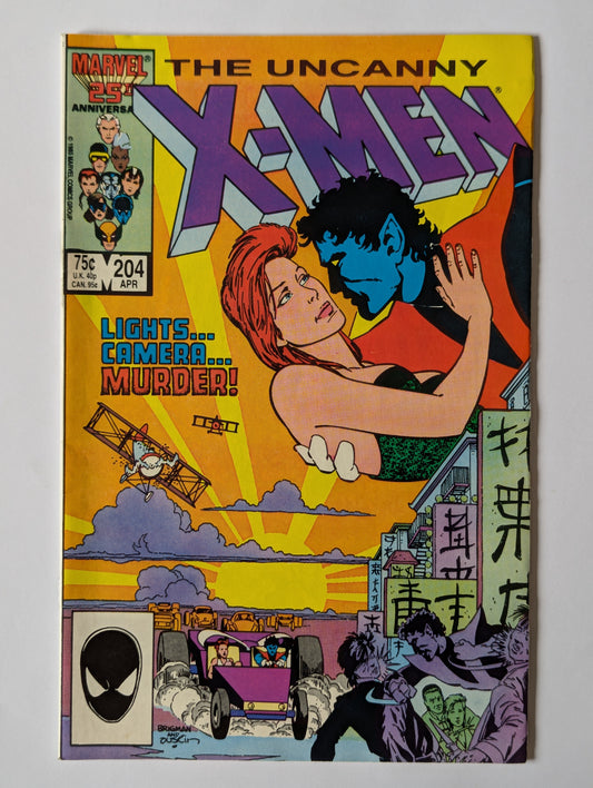 Uncanny X-Men #204 Marvel Comics
