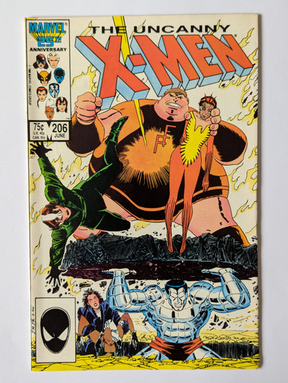 Uncanny X-Men #206 Marvel Comics