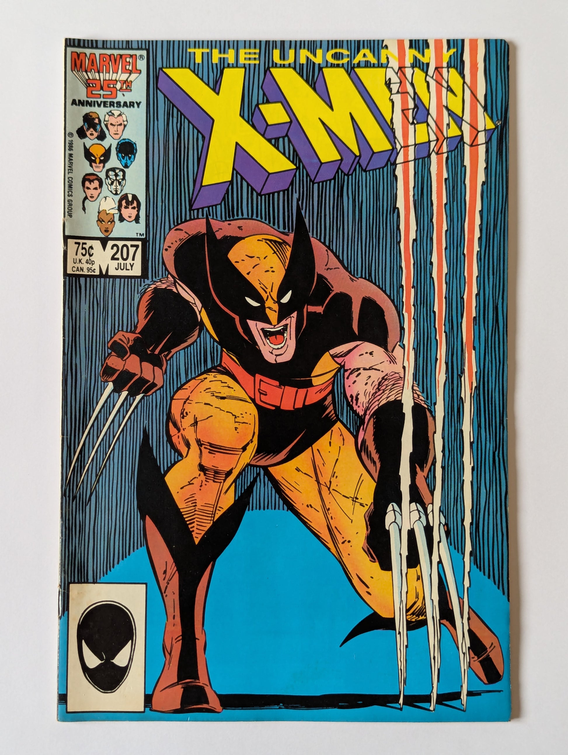 Uncanny X-Men #207 Marvel Comic Book
