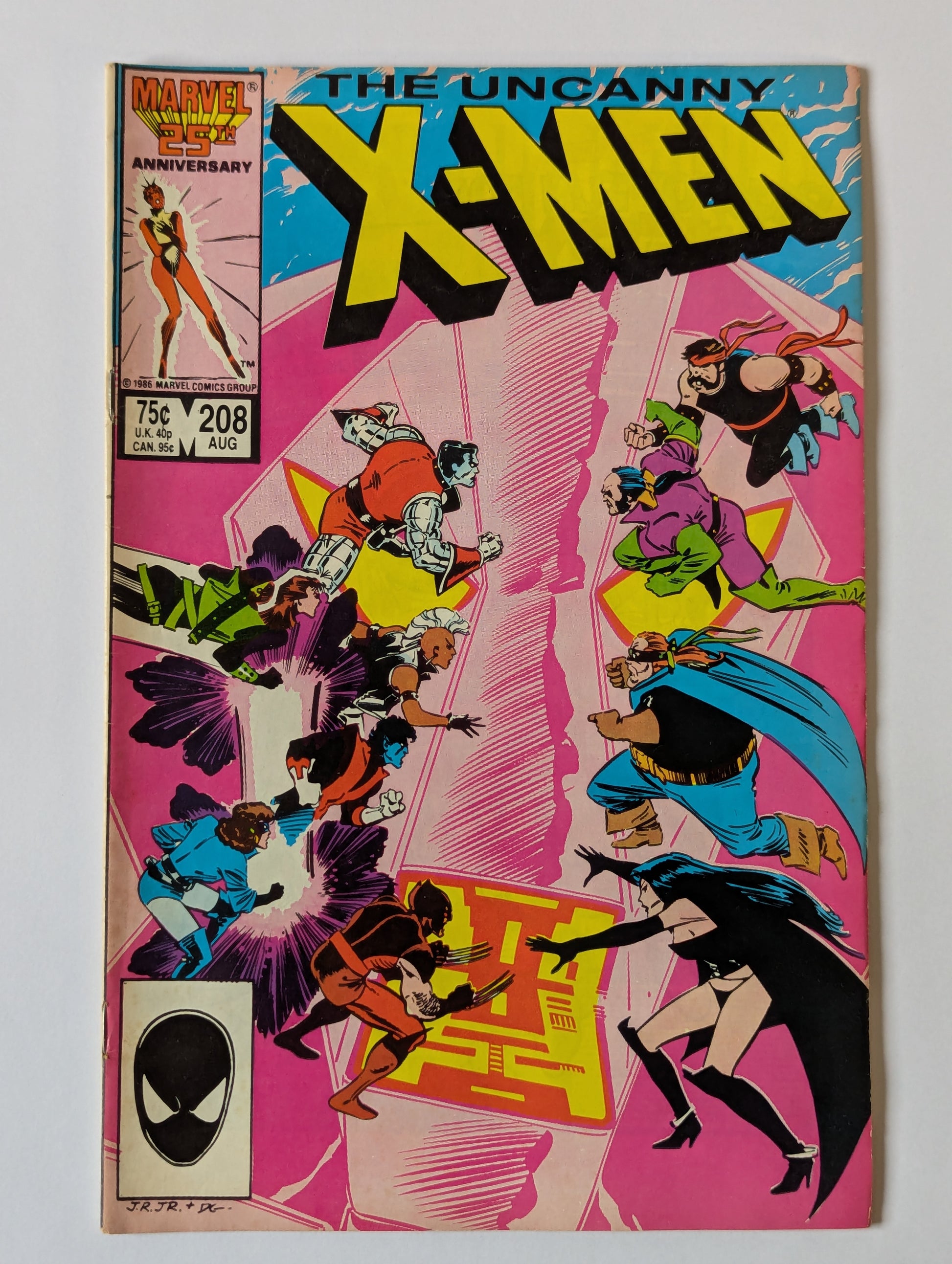 Uncanny X-Men #208 Marvel Comic Book