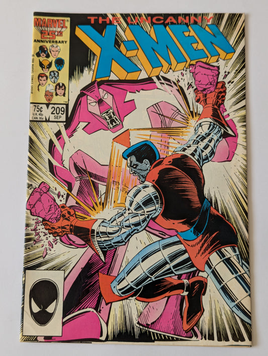 Uncanny X-Men #209 Marvel Comic Book