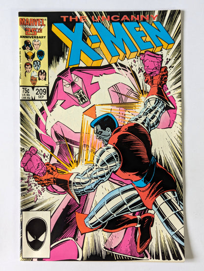Uncanny X-Men #209 Marvel Comic Book