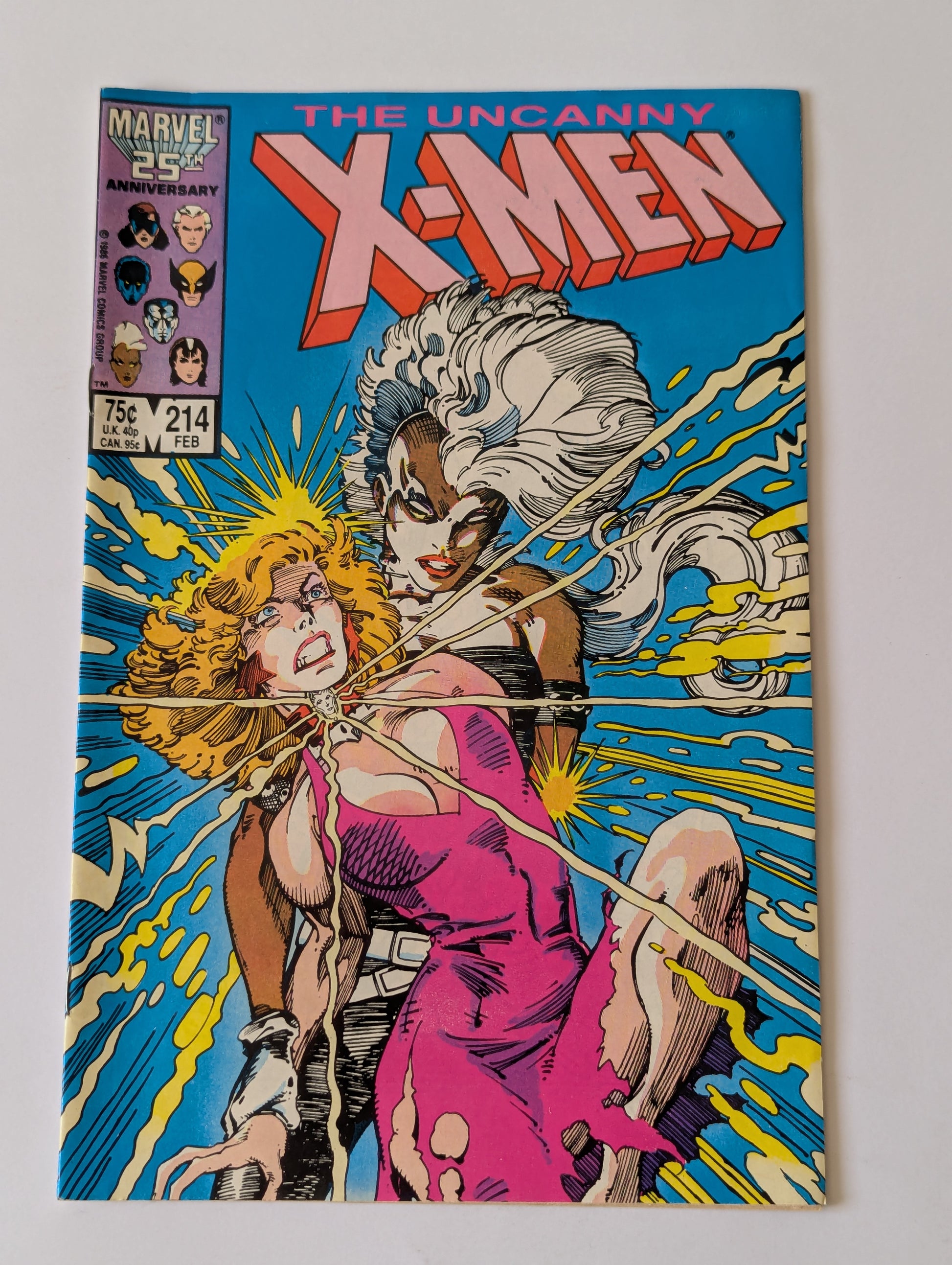 Uncanny X-Men #214 Marvel Comic Book