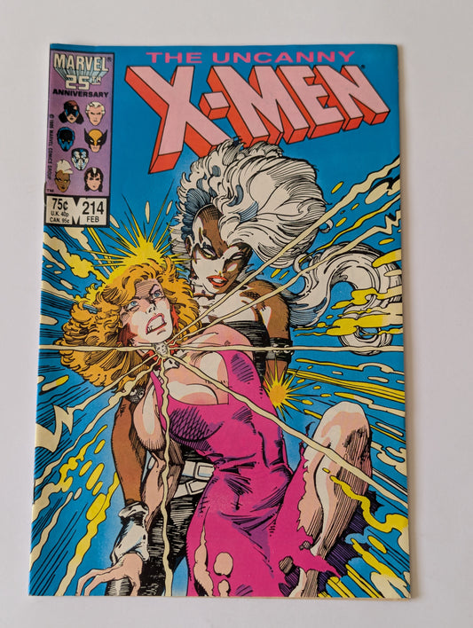 Uncanny X-Men #214 Marvel Comic Book