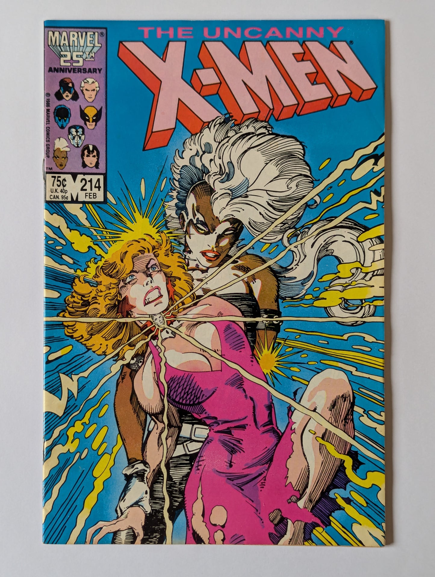 Uncanny X-Men #214 Marvel Comic Book