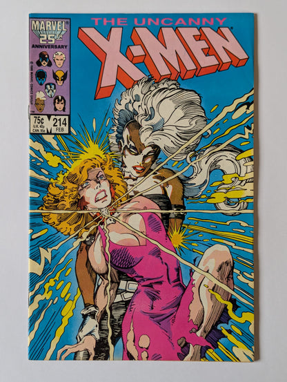 Uncanny X-Men #214 Marvel Comic Book