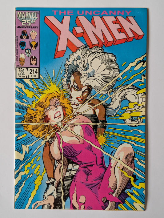Uncanny X-Men #214 Marvel Comics