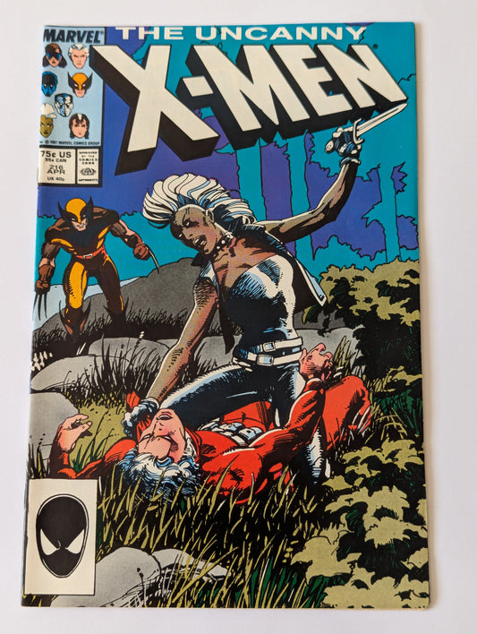 Uncanny X-Men #216 Marvel Comic Book