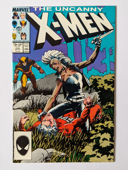 Uncanny X-Men #216 Marvel Comics