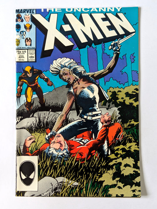 Uncanny X-Men #216 Marvel Comic Book