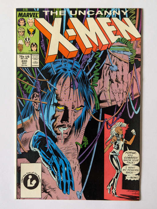Uncanny X-Men #220 Marvel Comics