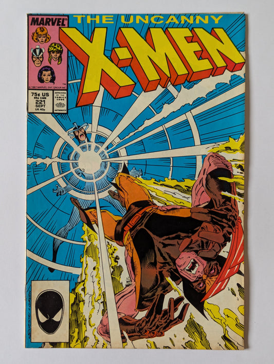 Uncanny X-Men #221 Marvel Comic Book