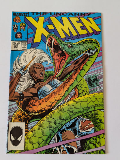 Uncanny X-Men #223 Marvel Comic Book