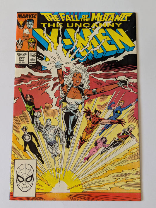 Uncanny X-Men #227 Marvel Comic Book