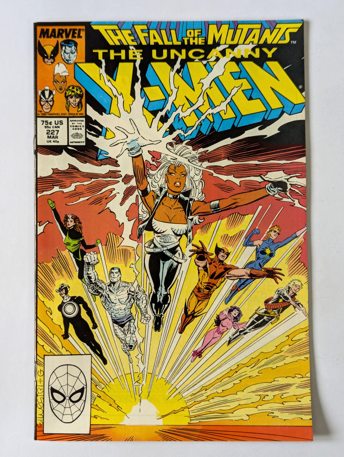 Uncanny X-Men #227 Marvel Comic Book