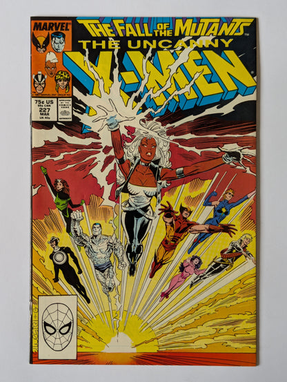 Uncanny X-Men #227 Marvel Comics