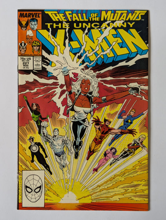 Uncanny X-Men #227 Marvel Comics