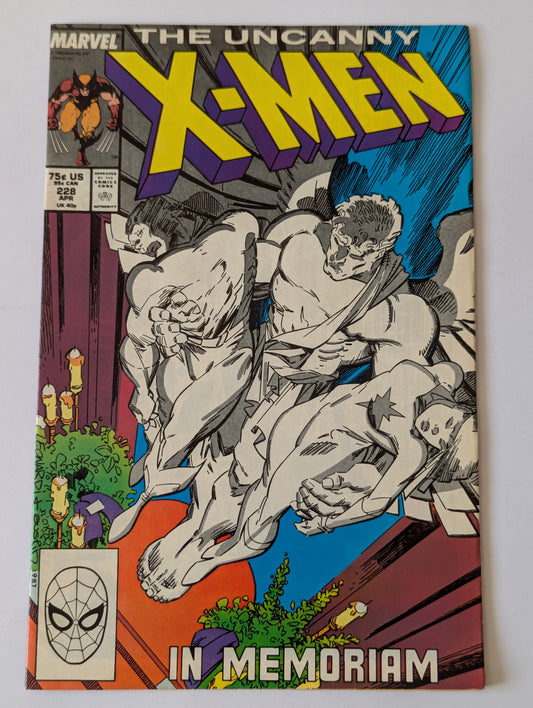 Uncanny X-Men #228 Marvel Comic Book