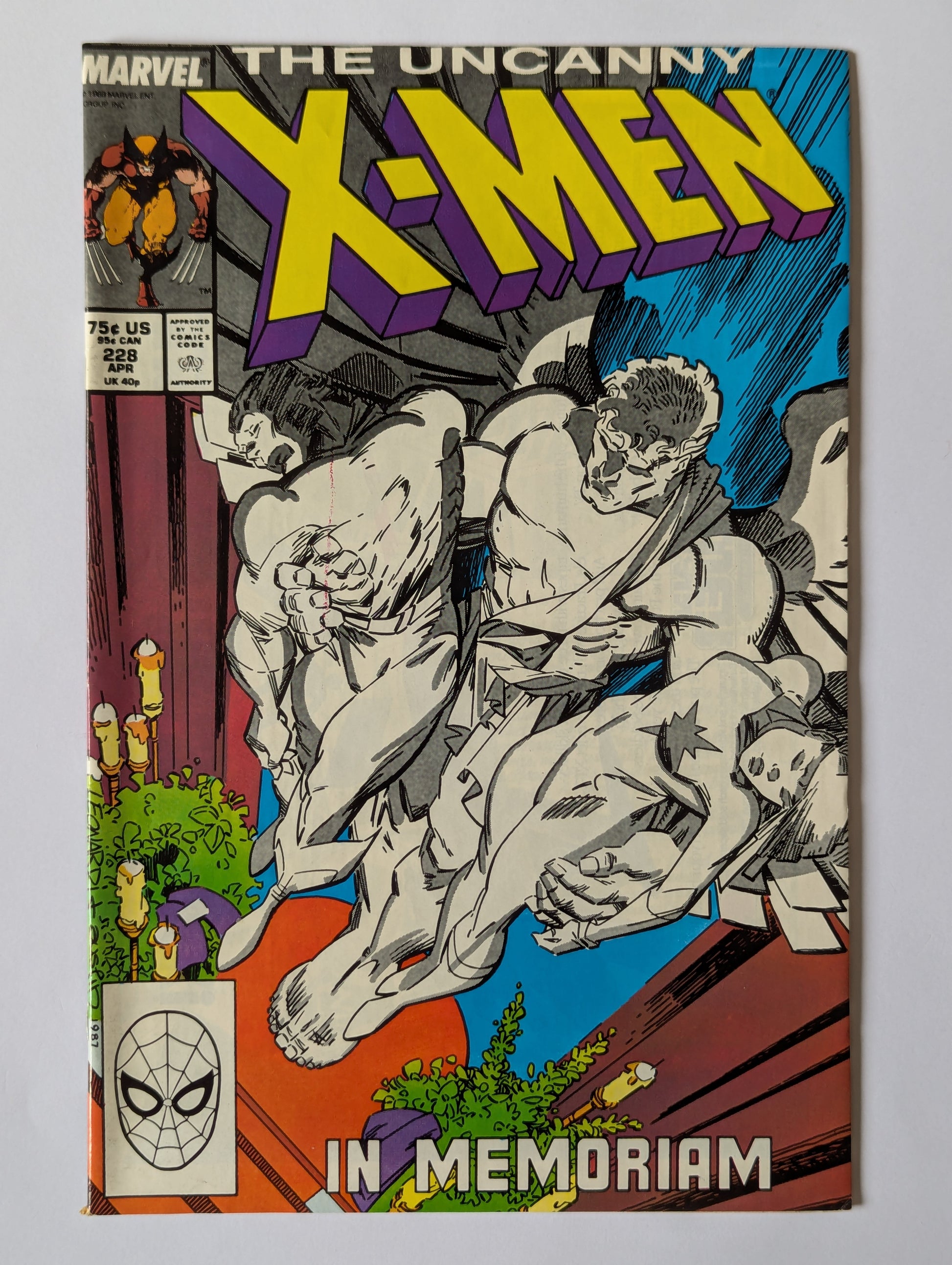 Uncanny X-Men #228 Marvel Comics