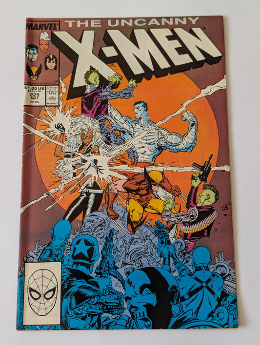 Uncanny X-Men #229 Marvel Comic Book