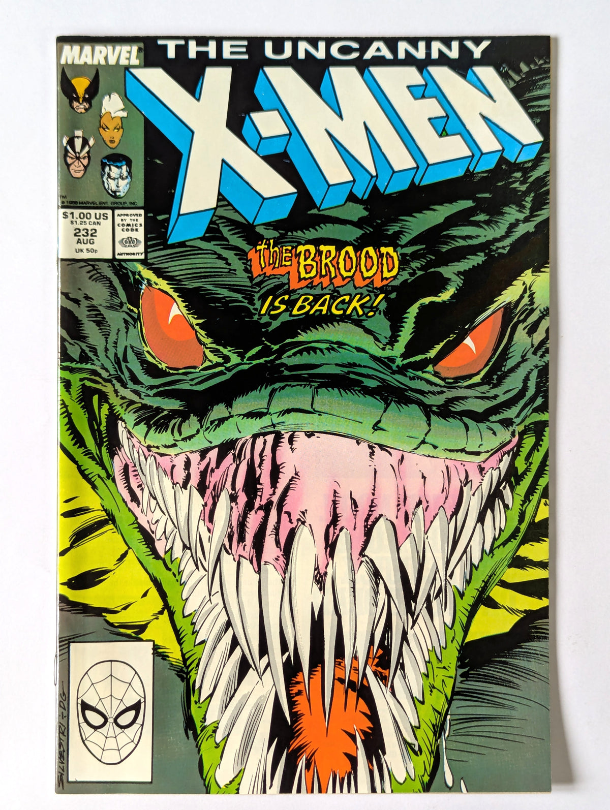 Uncanny X-Men #232 Marvel Comic Book